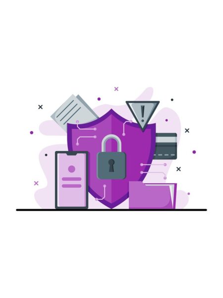 Free internet security digital vector
